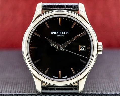 black dial patek philippe|patek philippe calatrava 5227g.